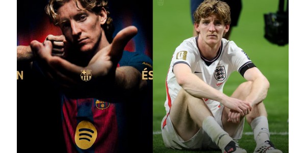 Gordon zakłada koszulkę Barcelony, rozpoczynając nową erę na Camp Nou.
